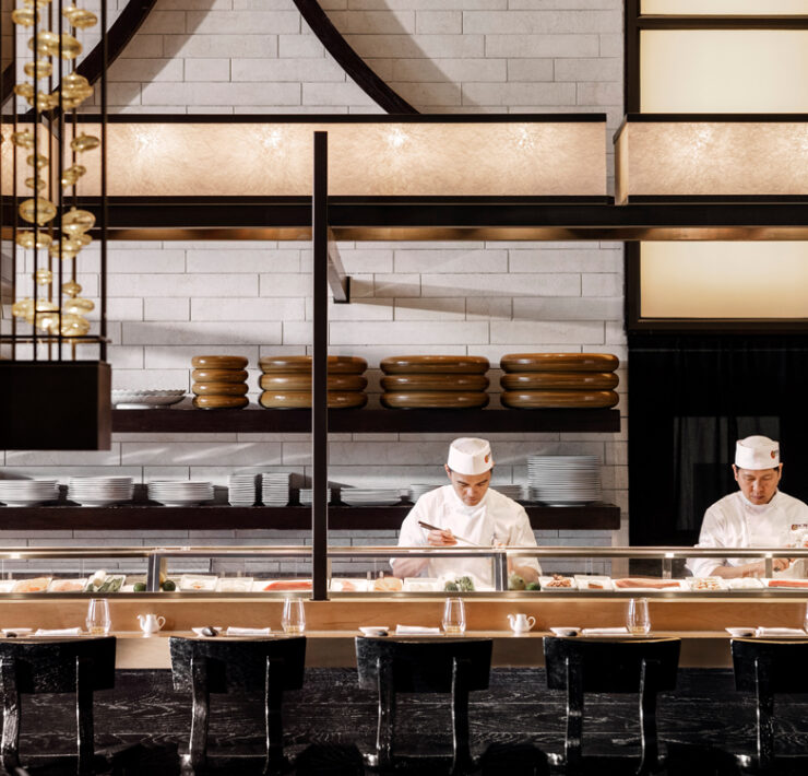 Louis Vuitton and chef Yannick Alléno open lounge at Hamad